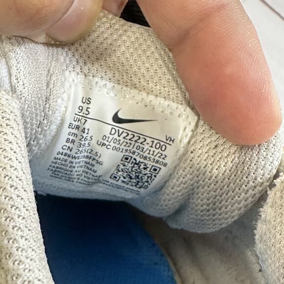 Nike Air Max 97 Shoes Women 9.5 Double Swoosh 2022 DV2222 100 Red Blue White - Picture 8 of 8